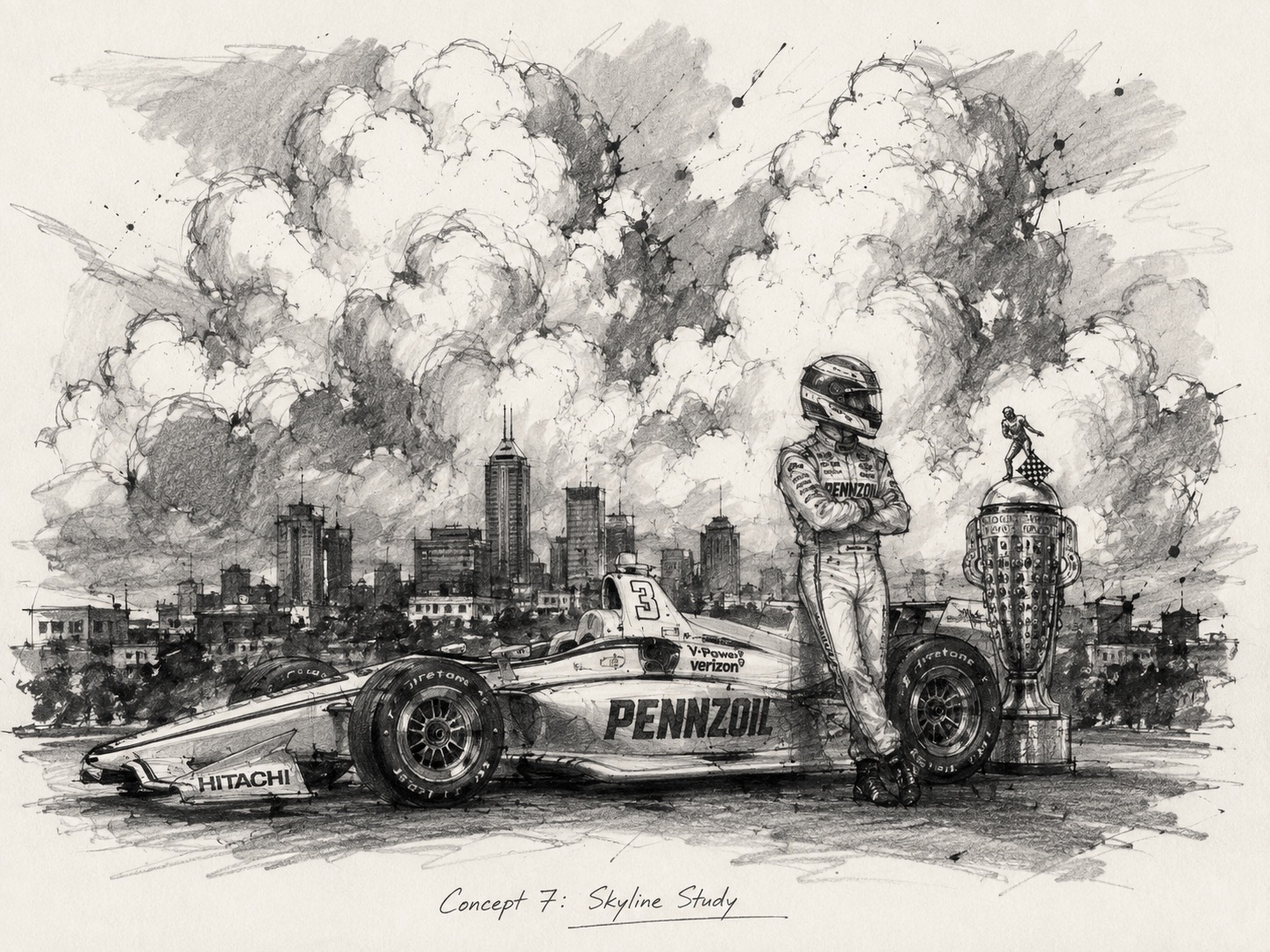 Indy in May by Pat Viles