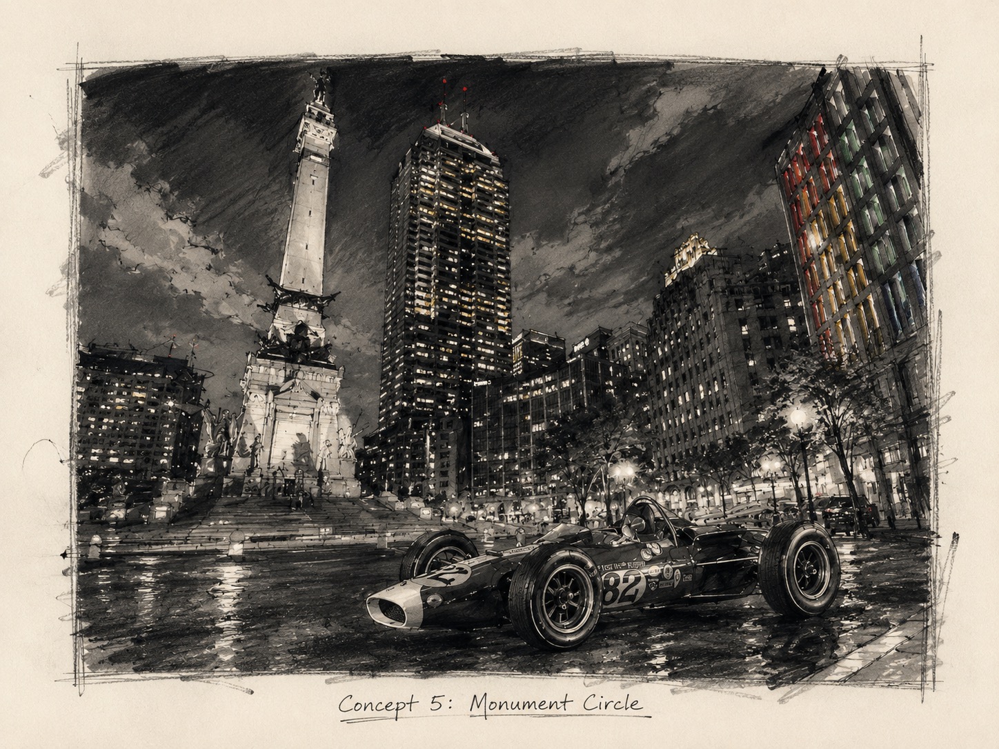 Indy in May concept study