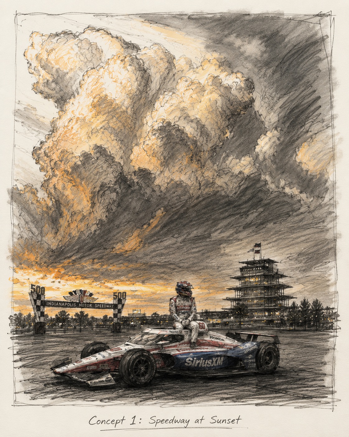 Indy in May concept study